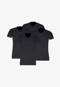 Levi's® LEVI’S HERREN T-SHIRT 4-ER PACK MEN HERREN UNTERHEMD V-AUSSCHNITT  - Undershirt - jet black