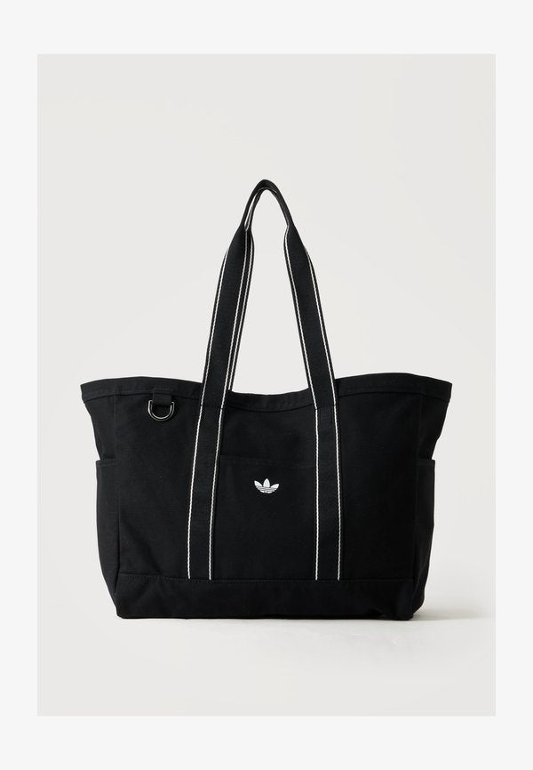 adidas Performance SPORT TOTE BAG - Tote bag - black/white/silver-coloured