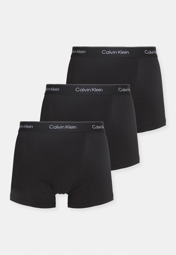 Calvin Klein Underwear 3 PACK - Trunks - black