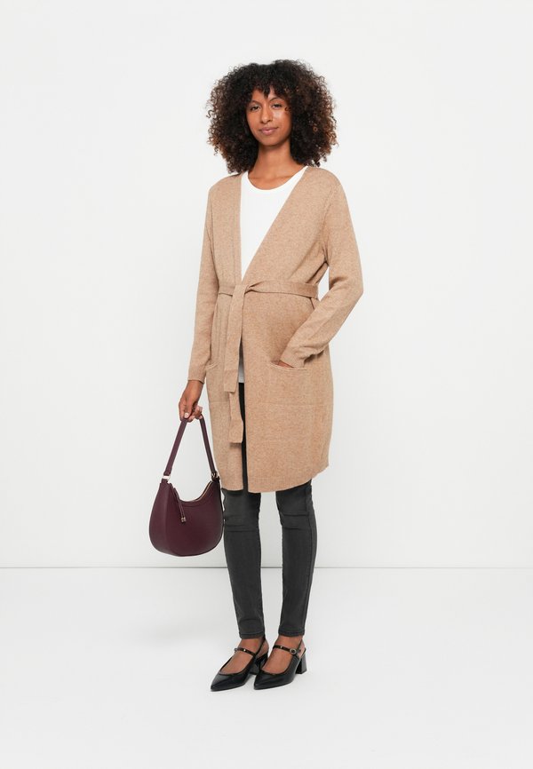 ONLY MATERNITY OLMLINNE LONG BELT CARDIGAN