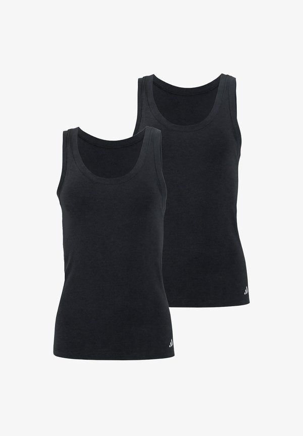 adidas Sportswear 2-PACK - Undershirt - black