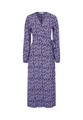 Modström CHESLI PRINT WRAP DRESS