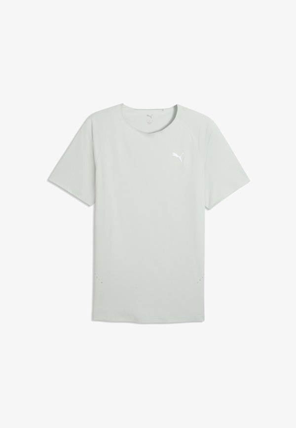 Puma M RUN CLOUDSPUN TEE - Basic T-shirt - créme de mint