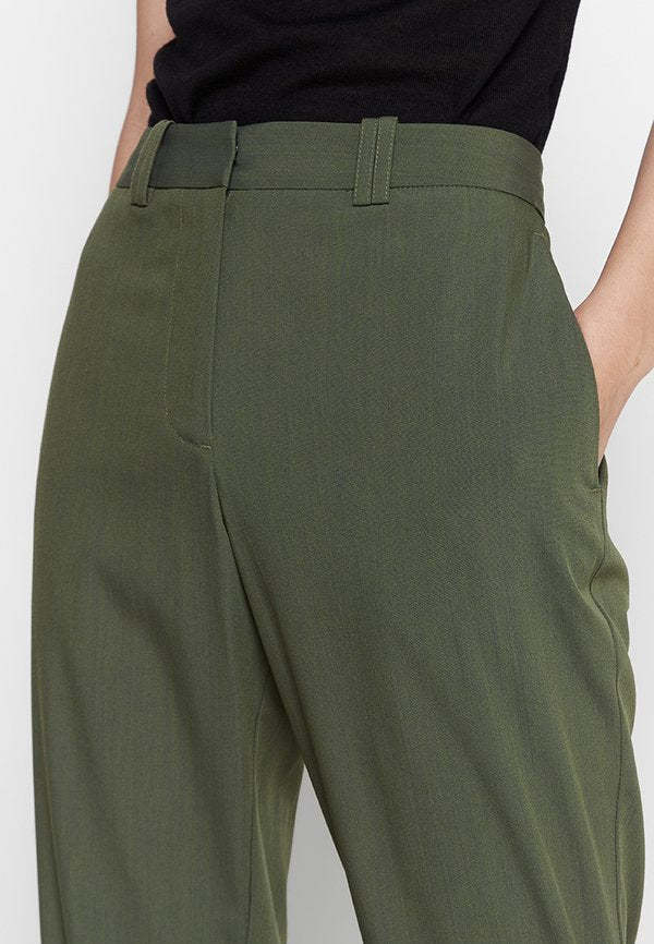 3.1 Phillip Lim CROPPED SLIM TROUSER W BACK SLIT