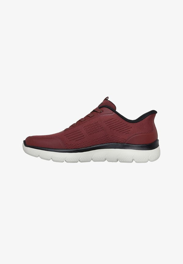 Skechers SKECHERS HERREN SLIP-INS SUMMITS LEYTER SNEAKER 233047 BURG DUNKELROT - Trainers - burg burgundy