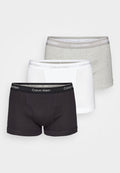 Calvin Klein Underwear 3 PACK - Trunks - black/grey heather/white
