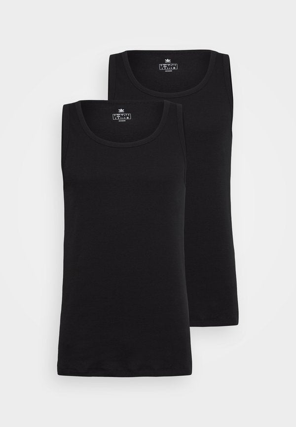 adidas Originals TOP 2 PACK - Undershirt - black