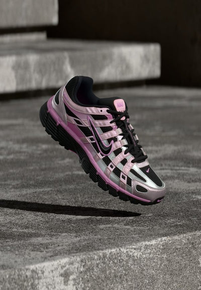 Nike Sportswear P 6000 SE - Trainers - black/pink foam/light magenta/chrome