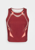 Nike Performance CROP TANK - Top - team red/black