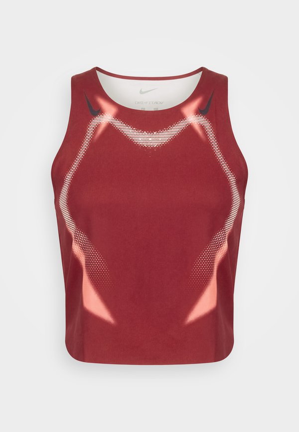 Nike Performance CROP TANK - Top - team red/black