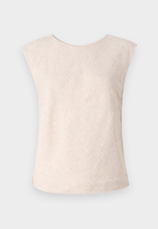 Abercrombie & Fitch Linen blend skimming shell top