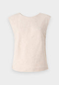Abercrombie & Fitch Linen blend skimming shell top