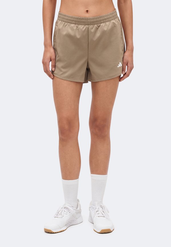 adidas Performance WORKOUT ESSENTIALS SHORTS - Sports shorts - khaki six