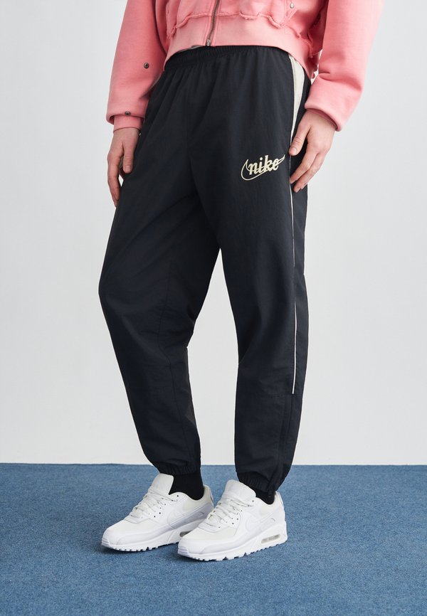 Nike Sportswear PANT - Tracksuit bottoms - black/khaki