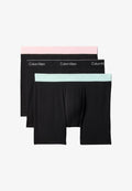 Calvin Klein Underwear 3 PACK - Boxer briefs - black w  black wb black w