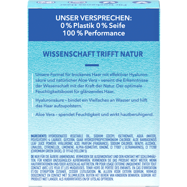 Festes Shampoo Hydro mit Hyaluron Foamie
