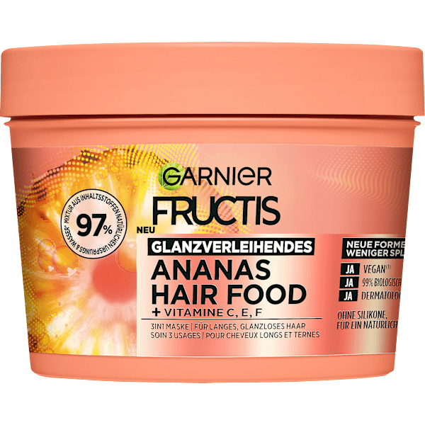 Haarkur Ananas Hair Food 3in1 Maske GARNIER FRUCTIS