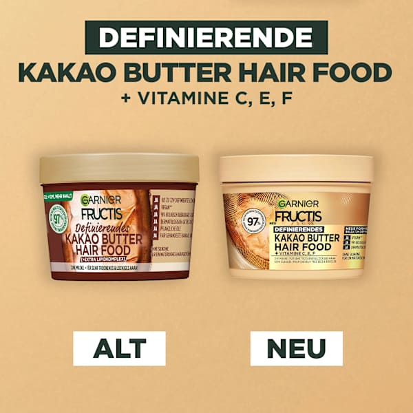 Haarkur Kakao Butter Hair Food 3in1 Maske GARNIER FRUCTIS