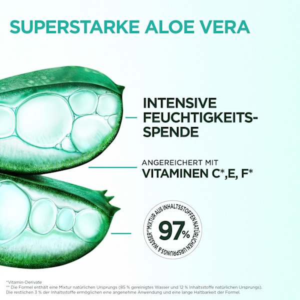 Haarmaske Aloe Vera Hair Food 3in1, trockenes Haar GARNIER FRUCTIS