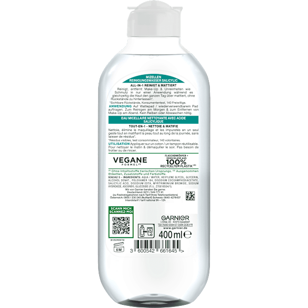 Mizellenwasser Salicylic GARNIER