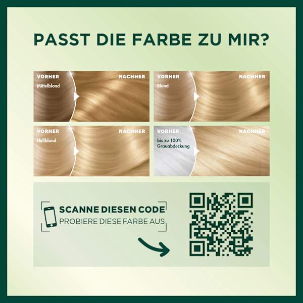 Haarfarbe 9 Hellblond GARNIER NUTRISSE
