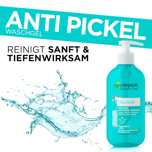 Anti Pickel Waschgel Hautklar Garnier Skin Active