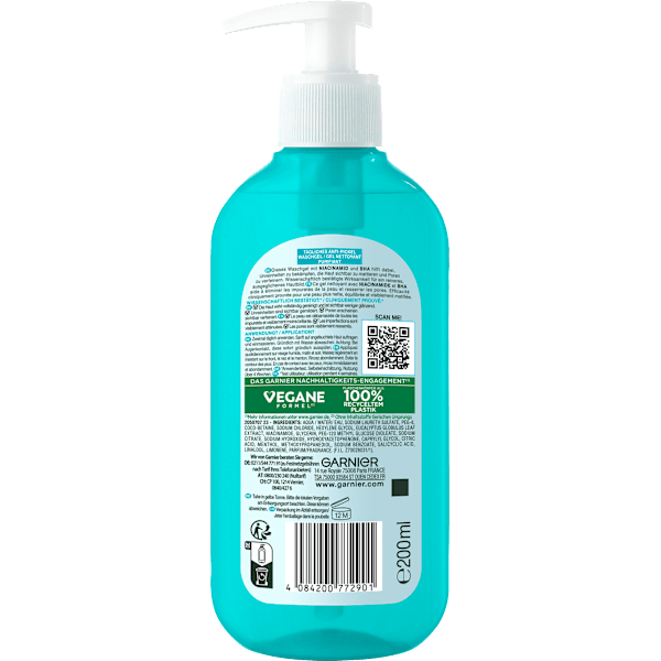 Anti Pickel Waschgel Hautklar Garnier Skin Active