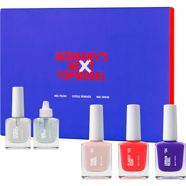 Geschenkset Nagellack 5tlg GNTM GERMANYS NEXT TOPMODEL