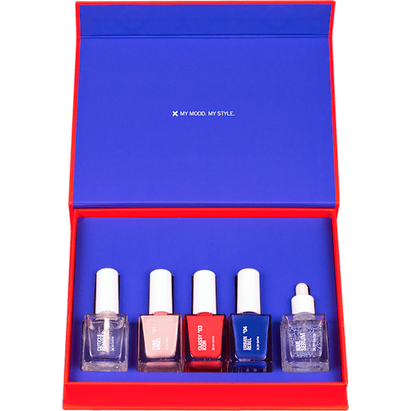 Geschenkset Nagellack 5tlg GNTM GERMANYS NEXT TOPMODEL