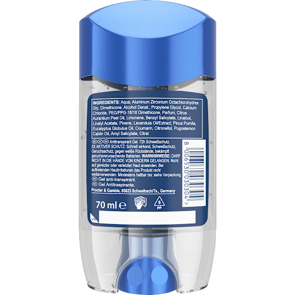 Antitranspirant Deostick Clear Gel Cool Wave Gillette