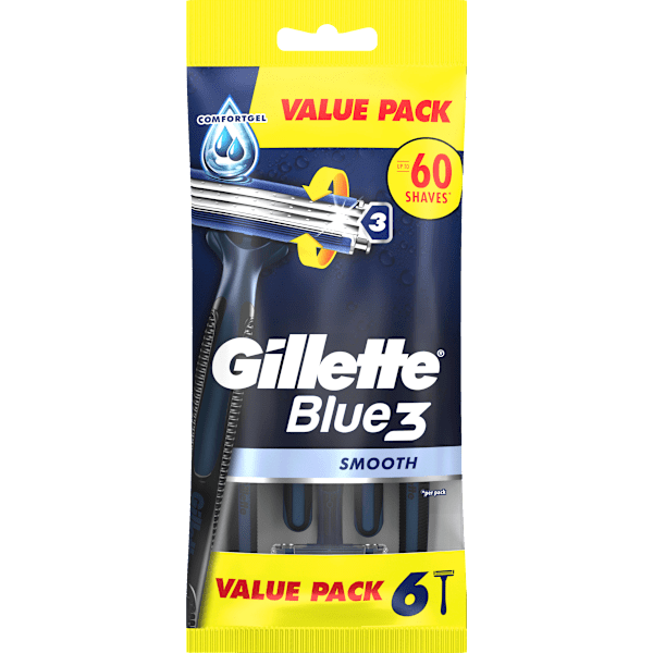 Einwegrasierer, Blue3 Smooth Gillette