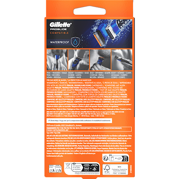 Elektrischer Rasierer, All in One Styler Gillette