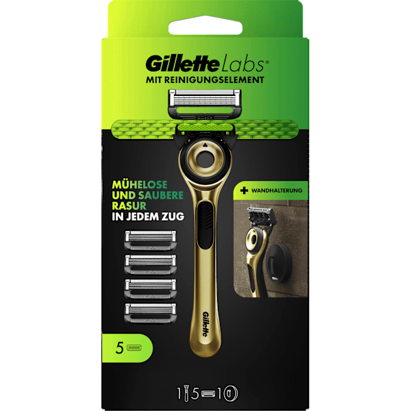 Rasierer, Labs Face mit 5 Klingen Gillette