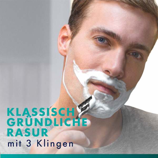 Rasierer, Mach3 mit 6 Rasierklingen Gillette