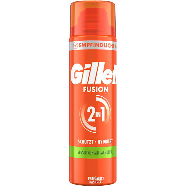 Rasiergel, Fusion5 Sensitive Gillette