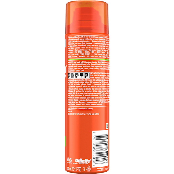 Rasiergel, Fusion5 Sensitive Gillette