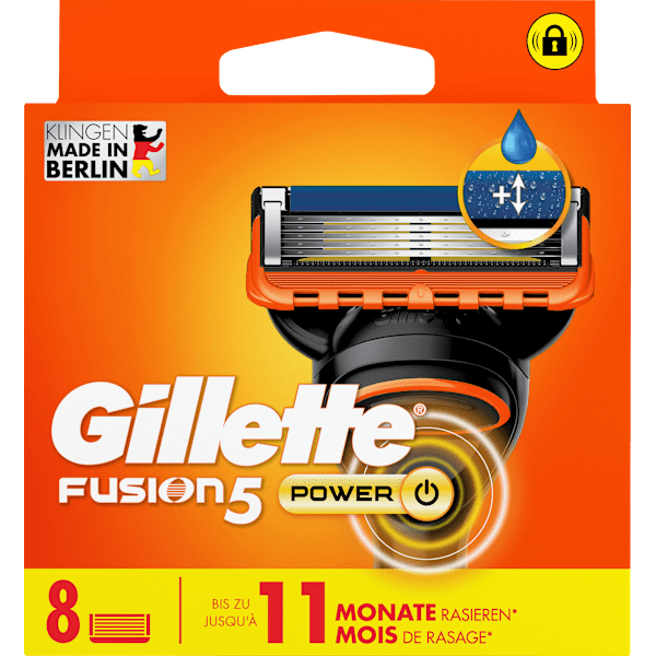 Rasierklingen, Fusion5 Power Gillette