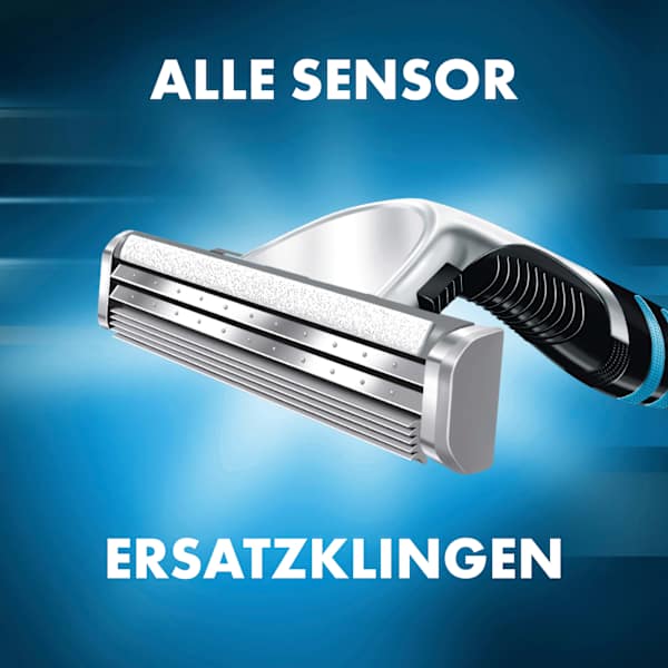 Rasierklingen, Sensor Excel Gillette