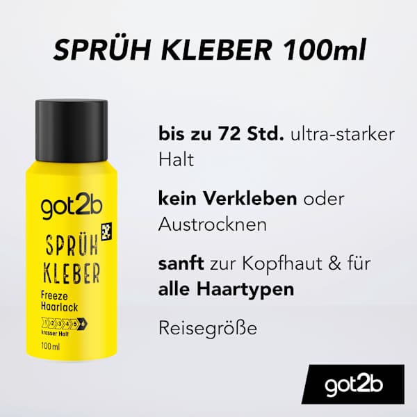 Haarlack Sprühkleber, Reisegröße got2b