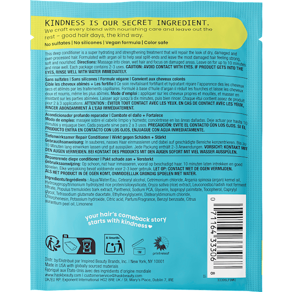 Haarkur Argan Oil, Sachet HASK