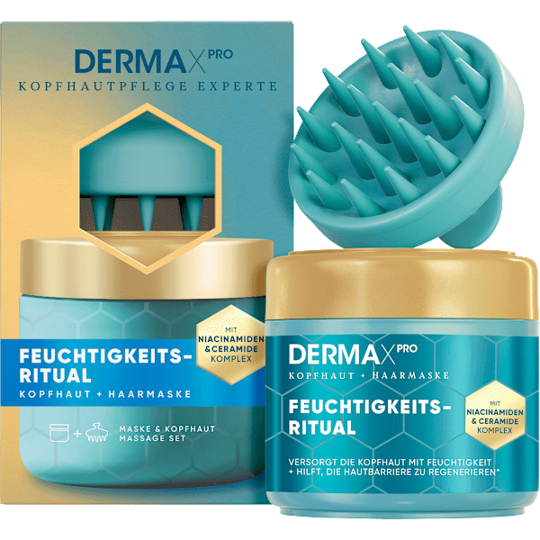 Kopfhautmaske DermaXPro Feuchtigkeits-Ritual inkl. Kopfhautmassager head&shoulders