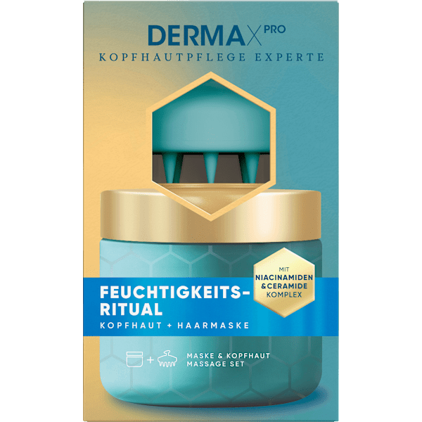 Kopfhautmaske DermaXPro Feuchtigkeits-Ritual inkl. Kopfhautmassager head&shoulders