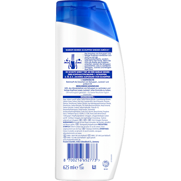 Shampoo  Anti-Schuppen  Classic Clean head&shoulders
