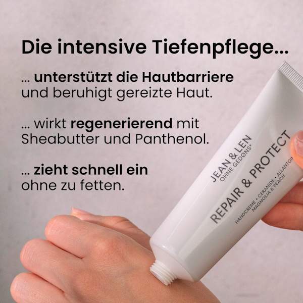 Handcreme Repair & Protect Magnolia & Peach Jean&Len