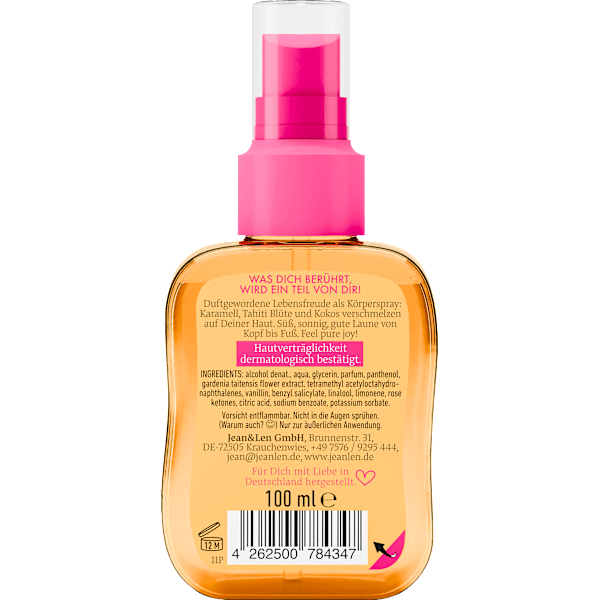 Körperspray Body Mist Pure Joy Jean&Len