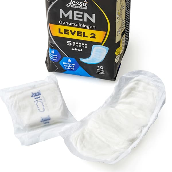Men Einlagen Inkontinenz Level 2 Mittel Jessa DISKRET