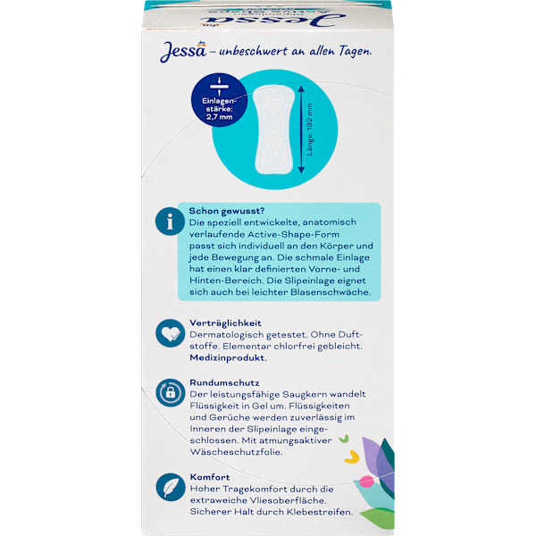 Slipeinlagen Active Shape Extra Lang Jessa