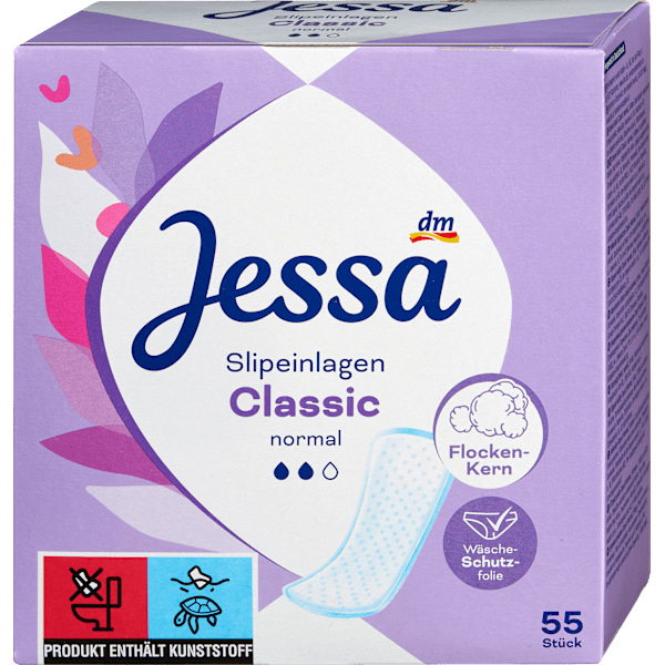 Slipeinlagen Classic Normal Jessa
