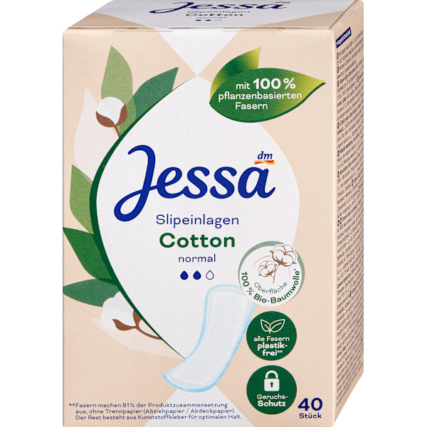Slipeinlagen Cotton Normal Jessa