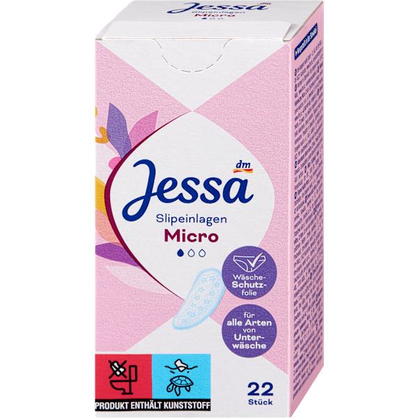 Slipeinlagen Micro, Reisegröße Jessa